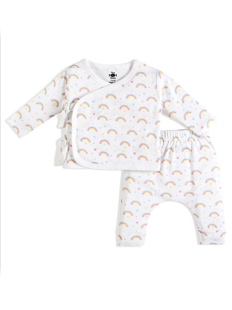 Infant Pajama Set Combo Of 3: Happy Cloud-Out Of World-Magic Bow - IPS3-HOFMB-0-3