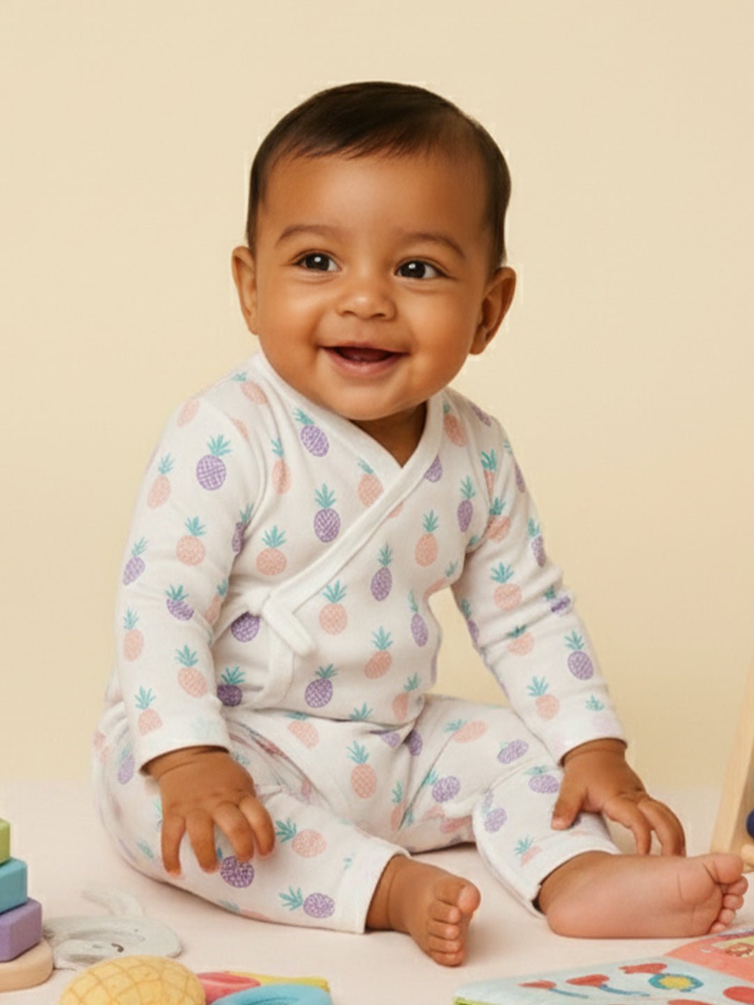 Infant Romper (Jabla Style) - Print Party - ROM - SS - PKDRP - PM