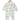 Picture of a hanging jabla style romper with sparrow designs from the mom store