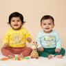 Infant Set Combo of 2 - Born This Way & Bee Happy - 0 - 3 Months Infant Casual Set