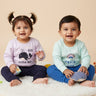 Infant Set Combo of 2 - Magical Time & Dream Big - 0 - 3 Months Infant Casual Set