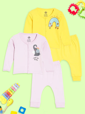 Infant Set Combo of 2: Time To Shine-Keep Smiling