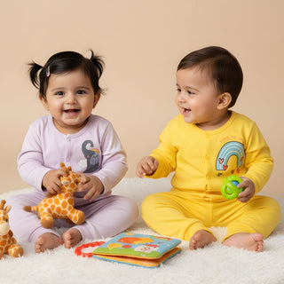 Infant Set Combo of 2: Time To Shine - Keep Smiling - Preemie Infant Casual Set