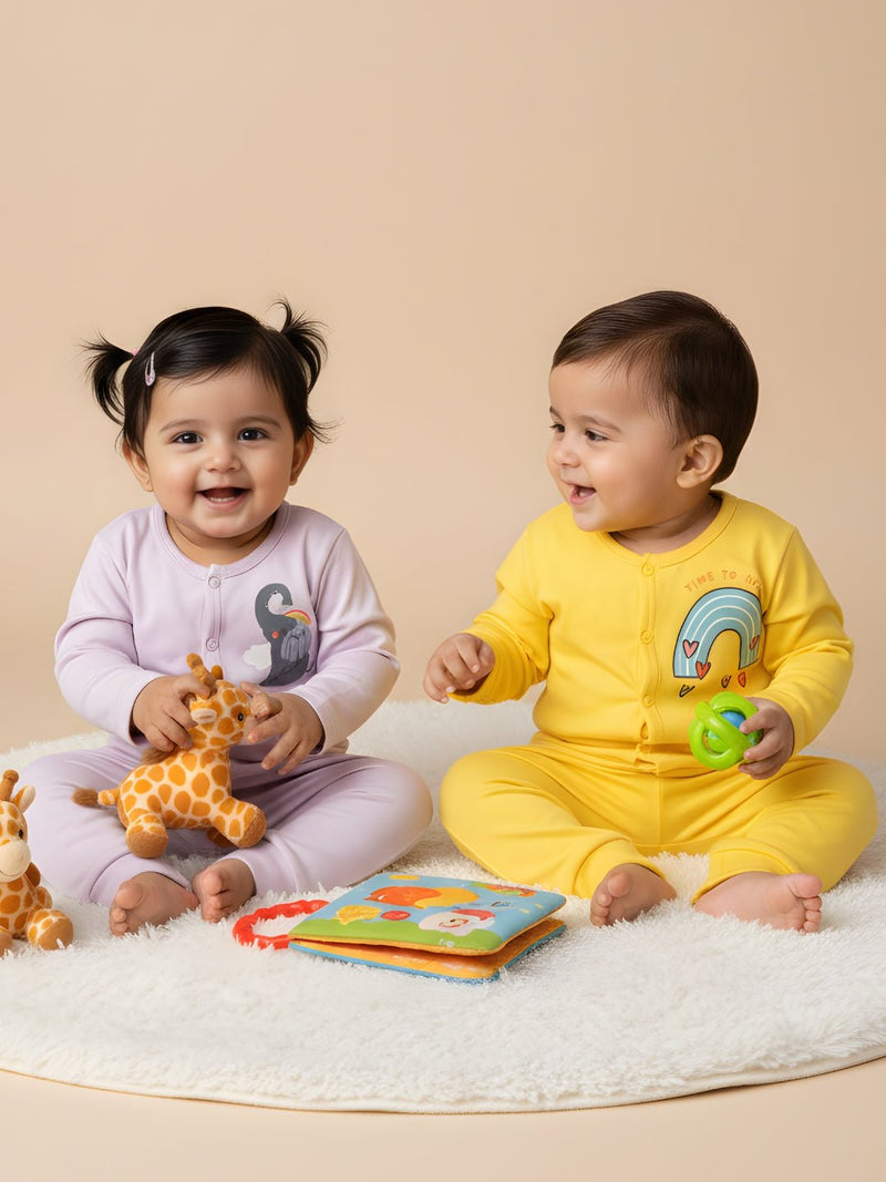 Infant Set Combo of 2: Time To Shine-Keep Smiling