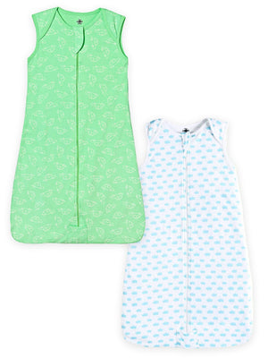 Infant Sleeping Bag Combo Of 2: Vroom Vroom and Happy Cloud - SLBG2 - VMHCLD