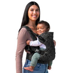Infantino Baby Carrier Black Leopard Birth to 36 Months | The Mom Store - Baby Carrier