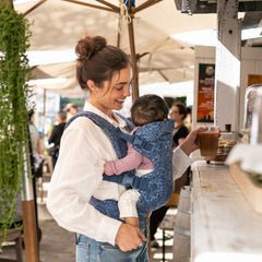 Infantino Baby Carrier Navy Birth to 36 Months | The Mom Store - Baby Carrier