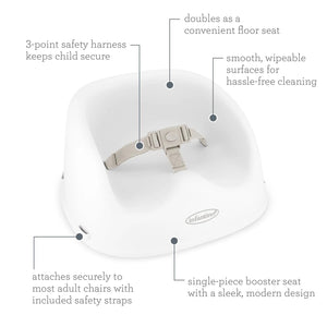 Infantino Booster Seat White 6 to 36 Months | The Mom Store - Portable Baby Seat