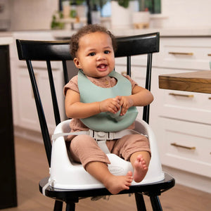 Infantino Booster Seat White 6 to 36 Months | The Mom Store - Portable Baby Seat
