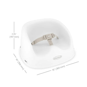 Infantino Booster Seat White 6 to 36 Months | The Mom Store - Portable Baby Seat