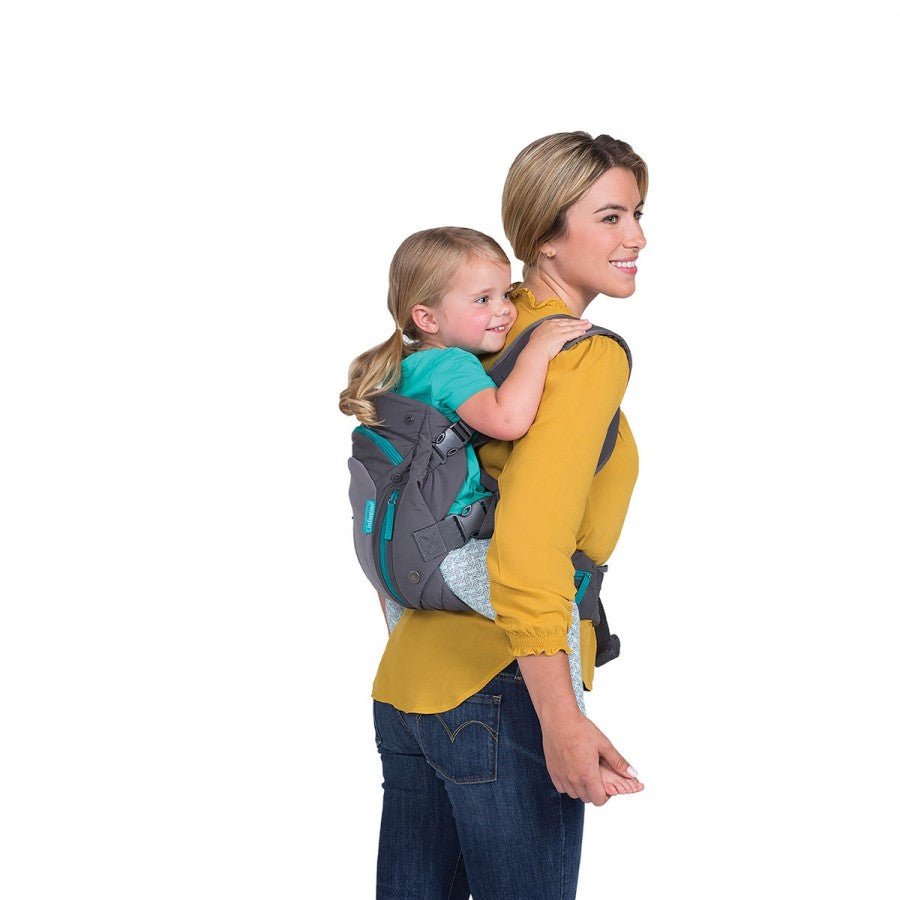 Infantino Carry On Multi - Pocket Carrier Grey & Black - 5333