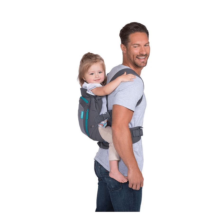 Infantino Carry On Multi - Pocket Carrier Grey & Black - 5333