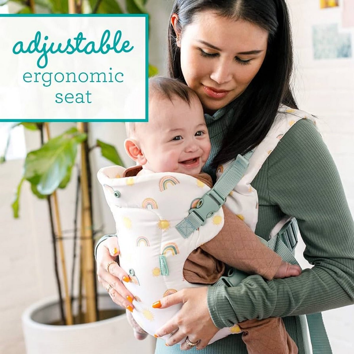 Infantino Flip 4 - In - 1 Convertible Carrier Rainbow - 300117