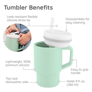 Infantino My 1st Tumbler Sipper 6M to 48M - Cool Mint Tumbler
