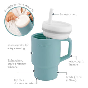 Infantino My 1st Tumbler Sipper 6M to 48M - Moody Blue Tumbler