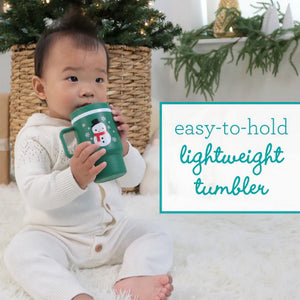 Infantino My 1st Tumbler Sipper 6M to 48M | The Mom Store - Green Snowmans Tumbler