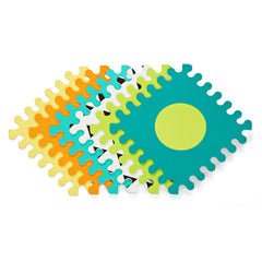 Infantino Soft Foam Puzzle Mat Baby Mat Tummy Time Floor Play | The Mom Store - Baby Playmat