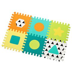 Infantino Soft Foam Puzzle Mat Baby Mat Tummy Time Floor Play | The Mom Store - Baby Playmat