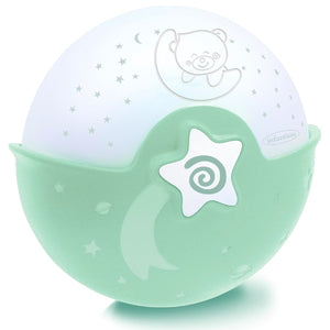 Infantino Soothing Light & Projector Sage Birth to 24 Months - Baby Sleep & Comfort