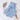 Infants Baby Blue Knitted Cardigan Sweater with Pom Pom Hoodie - 6 - 12 Months Winter Wear