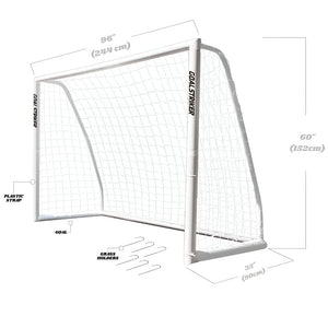 Innov8 Backyard Wheather Proof Soccer Goal - Puzzles & Games