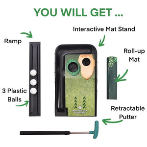 Innov8 Electronic Golf Putting Mat - Puzzles & Games