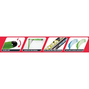 Innov8 Folding Floorball Goal Set - Puzzles & Games