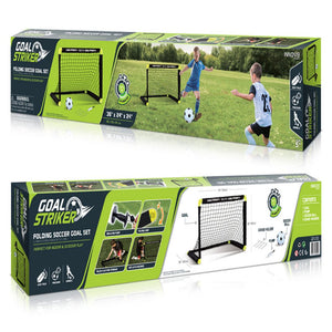 Innov8 Folding Soccer Goal Set - Puzzles & Games