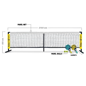 Innov8 Youth Padel Net Set - Puzzles & Games