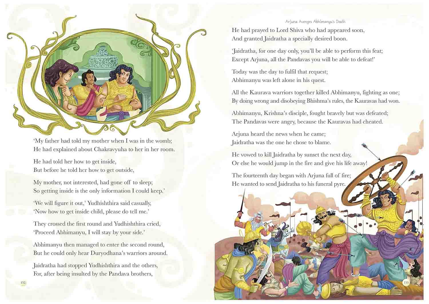 Om Books International The Mahabharata in Rhyme