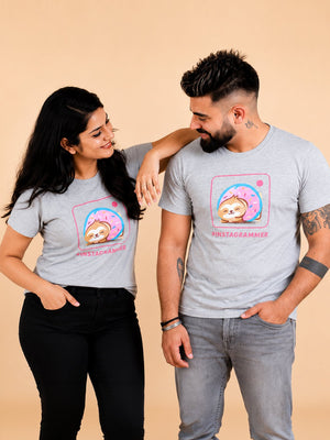 Insta Parents Matching Family Twinning T Shirt - Combo of 2 - Twinning Combo