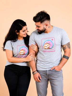 Insta Parents Matching Family Twinning T Shirt - Combo of 2 - Twinning Combo