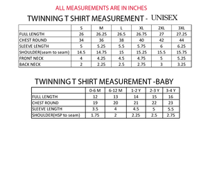 Insta Parents Matching Family Twinning T Shirt- Set of 2 - Twinning Combo