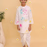 Ivory Elegance Dhoti Kurta Boys Set - 0 - 6 Months Boys Ethnic Set