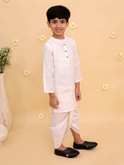 Ivory Elegance Dhoti Kurta Boys Set