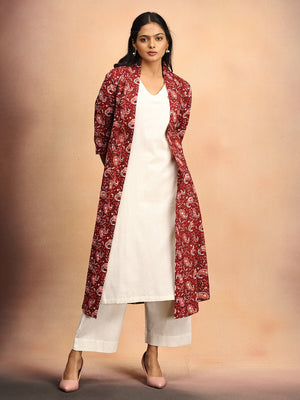 Ivory Infusion Women's Co Ord Set With Jacket - S Women's Co ord Set