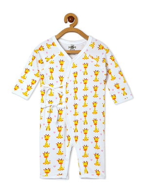 Jabla Infant Romper Combo Of 2: Get On My Level-The Sun Crown