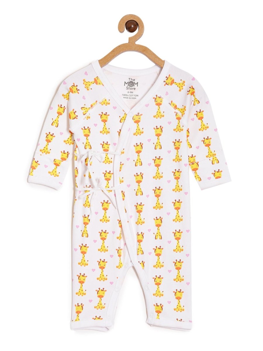 Jabla Infant Romper Combo Of 2 : Get On My Level-The Sun Crown - ROM2-SS-GLTS-PM