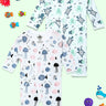 Jabla Style Infant Romper Combo of 2-Turtle Trouble-My Aquarium