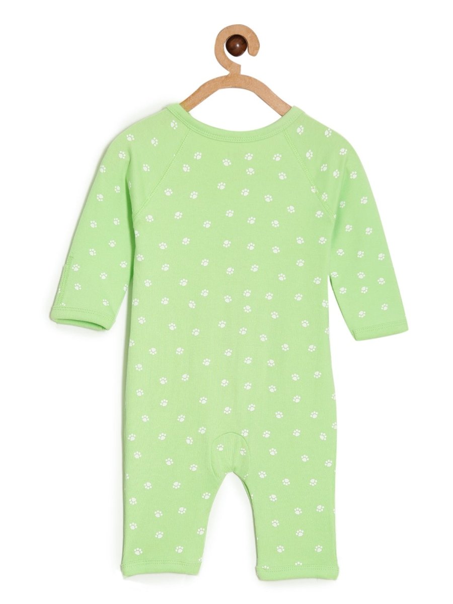 Jabla Infant Romper Combo Of 3 : Dinos On The Round- Foxier Than The Fox-Staying Pawsitive - ROM3-SS-DRFSP-PM