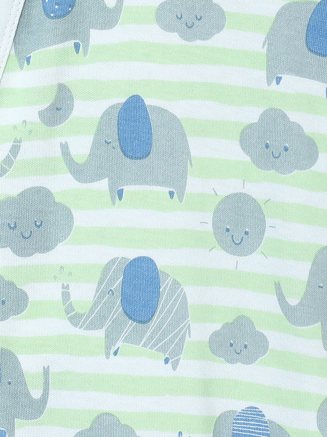 Jabla Style Infant Romper Combo of 3-Lion King-Jungle Elephant-The Jungle Book