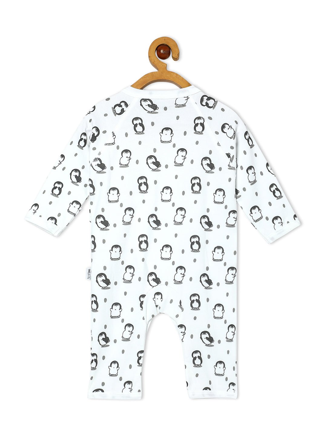 Jabla Style Infant Romper Combo of 3-Play with Penguin-Sleepless Owl-Cute like a Chicken