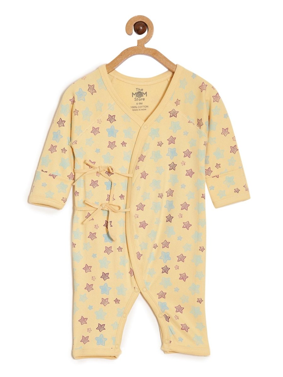 Jabla Infant Romper Combo Of 3 : The Astros-Cloudy Celios-The Sun Crown - ROM3-SS-TACTS-PM