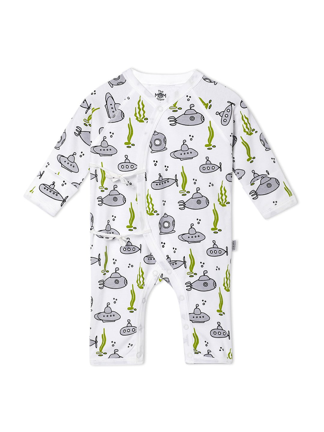 Jabla Style Infant Romper Combo of 2-Fishy Fish-Submarine Ride