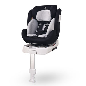 Jack N Jill ISOFIX Plus Black Grey Car Seat - Car Seat