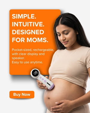 Janitri Keyar Echo Fetal Doppler | The Mom Store - Baby Monitor