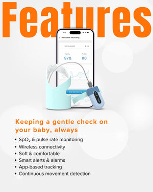 Janitri Navam SPO2 Monitor for Babies | The Mom Store - Baby Monitor