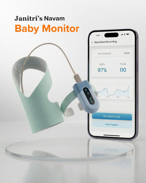 Janitri Navam SPO2 Monitor for Babies | The Mom Store - Baby Monitor