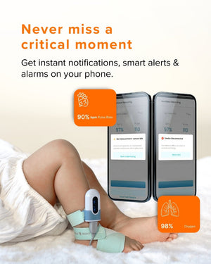 Janitri Navam SPO2 Monitor for Babies | The Mom Store - Baby Monitor