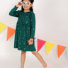 Jingle Jolly Girls Casual Dress - KWND-GRNCH-1-2